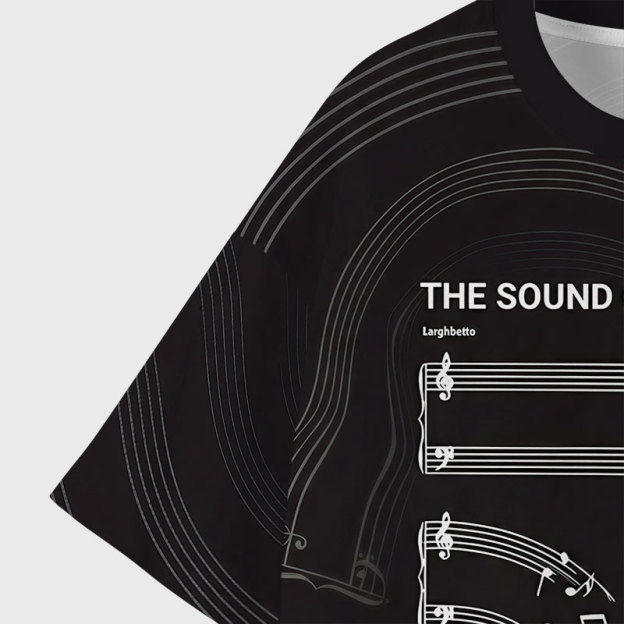 The Sound Of Silence Geek All-Over Print T-Shirt
