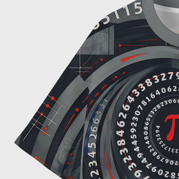 Pi Science Geek All-Over Print T-Shirt