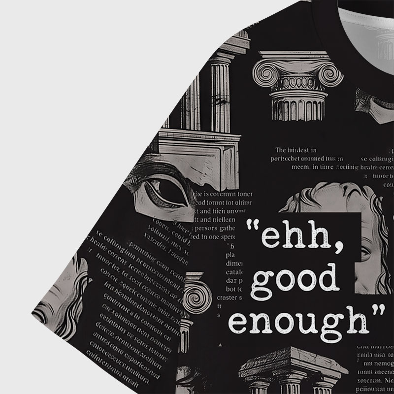 Mediocrates Geek All-Over Print T-Shirt