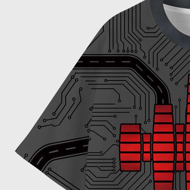 Knight Rider Geek All-Over Print T-Shirt
