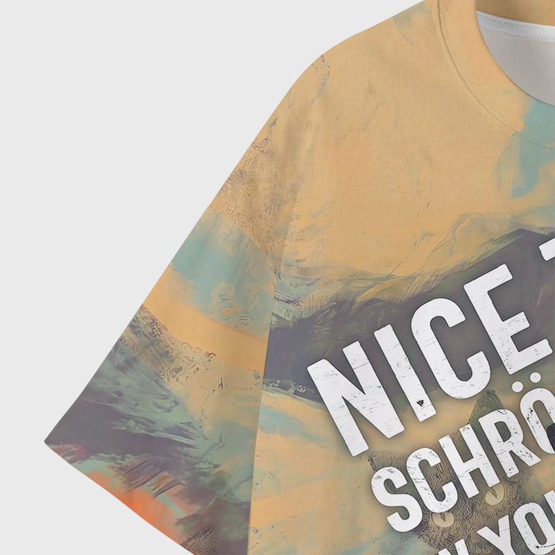 Nice Try Geek All-Over Print T-Shirt