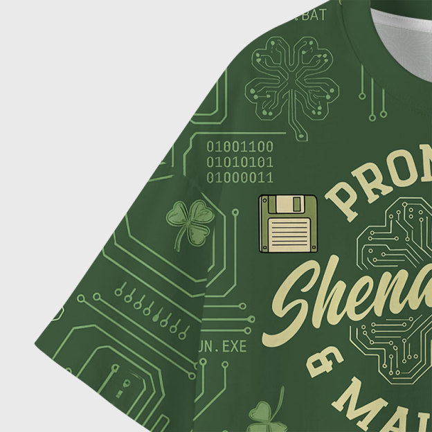 Shenanigans Geek All-Over Print T-Shirt