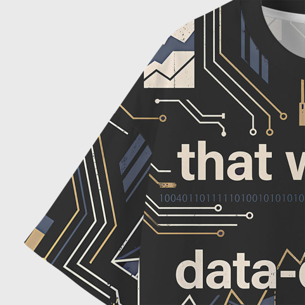 That Wasn't Very Data-driven Of You Geek All-Over Print T-Shirt