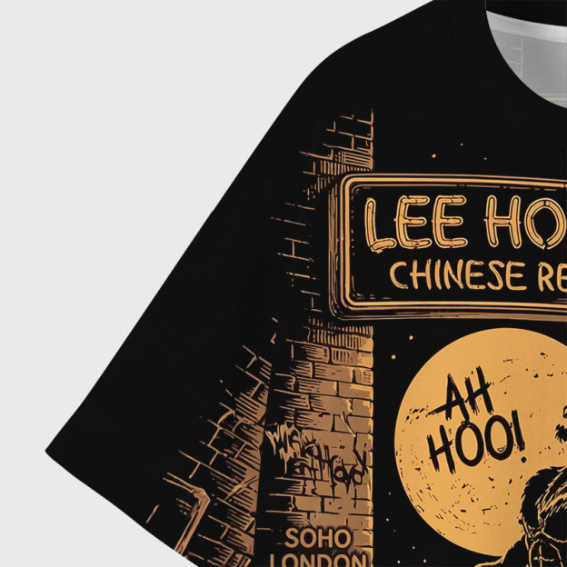 The Werewolf In The Restaurant Geek All-Over Print T-Shirt