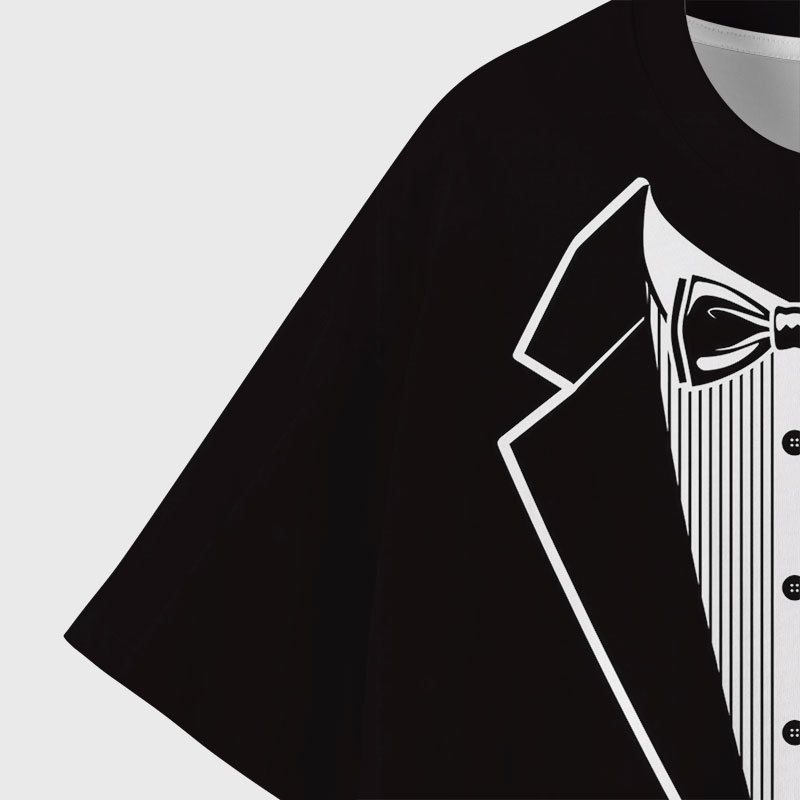 Lazy Gentleman Geek Eco Oversized Graphic Tees