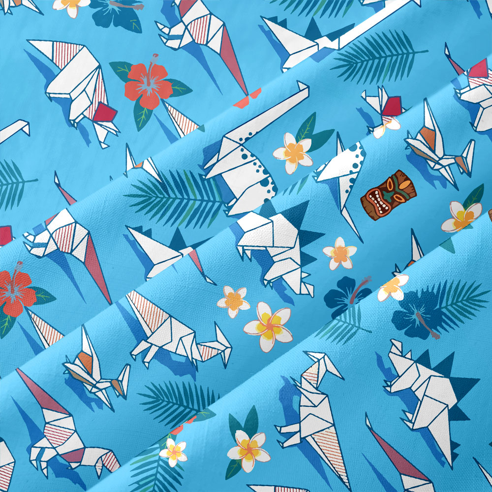 Paper Holiday Button Up Pocket Shirt