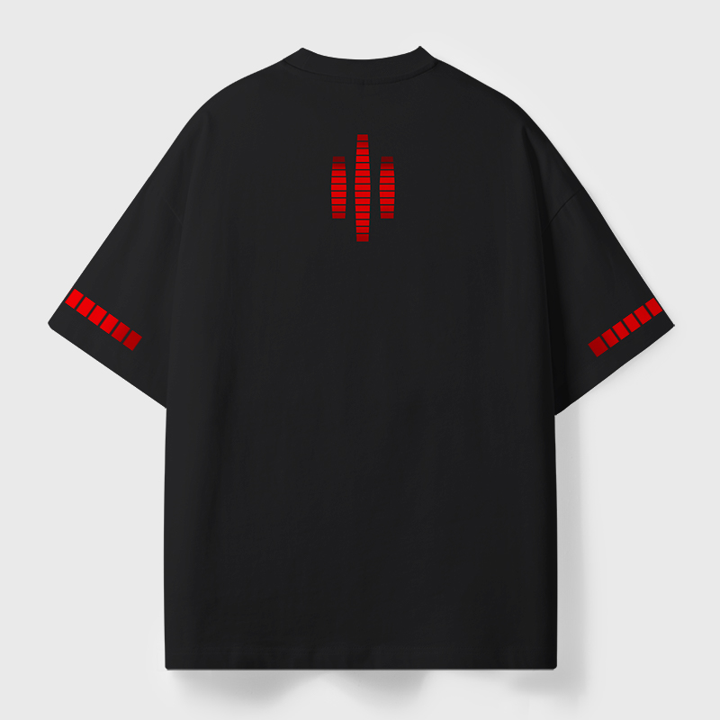 Knight Rider Voice Box Geek Eco Oversized Graphic Tees