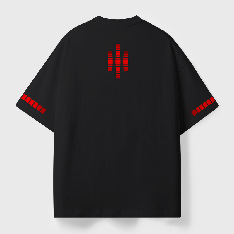 Knight Rider Voice Box Geek Eco Oversized Graphic Tees