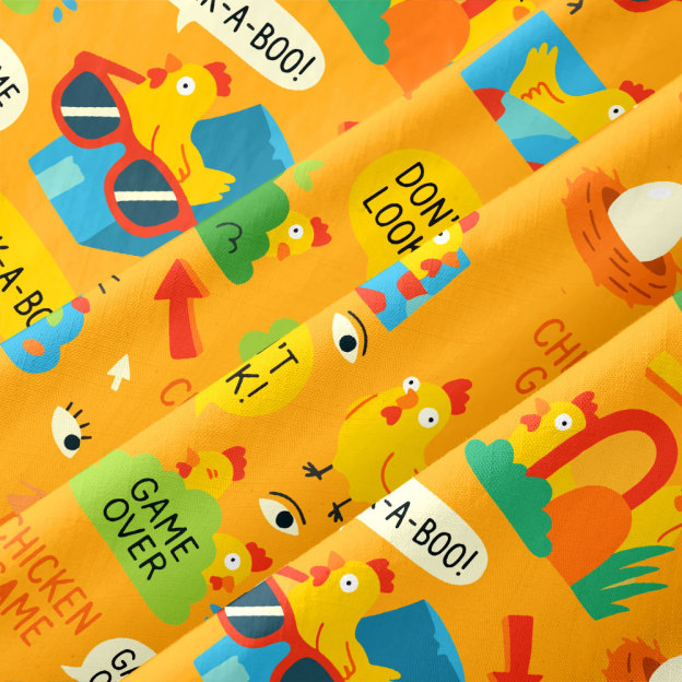 Chicken Game Chaotic Button Up Pocket Shirt