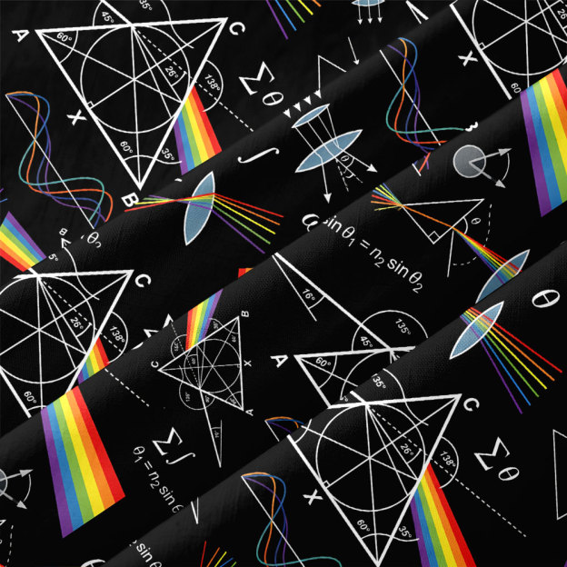 The Spectrum Vintage Scientific Illustration Button Up Pocket Shirt