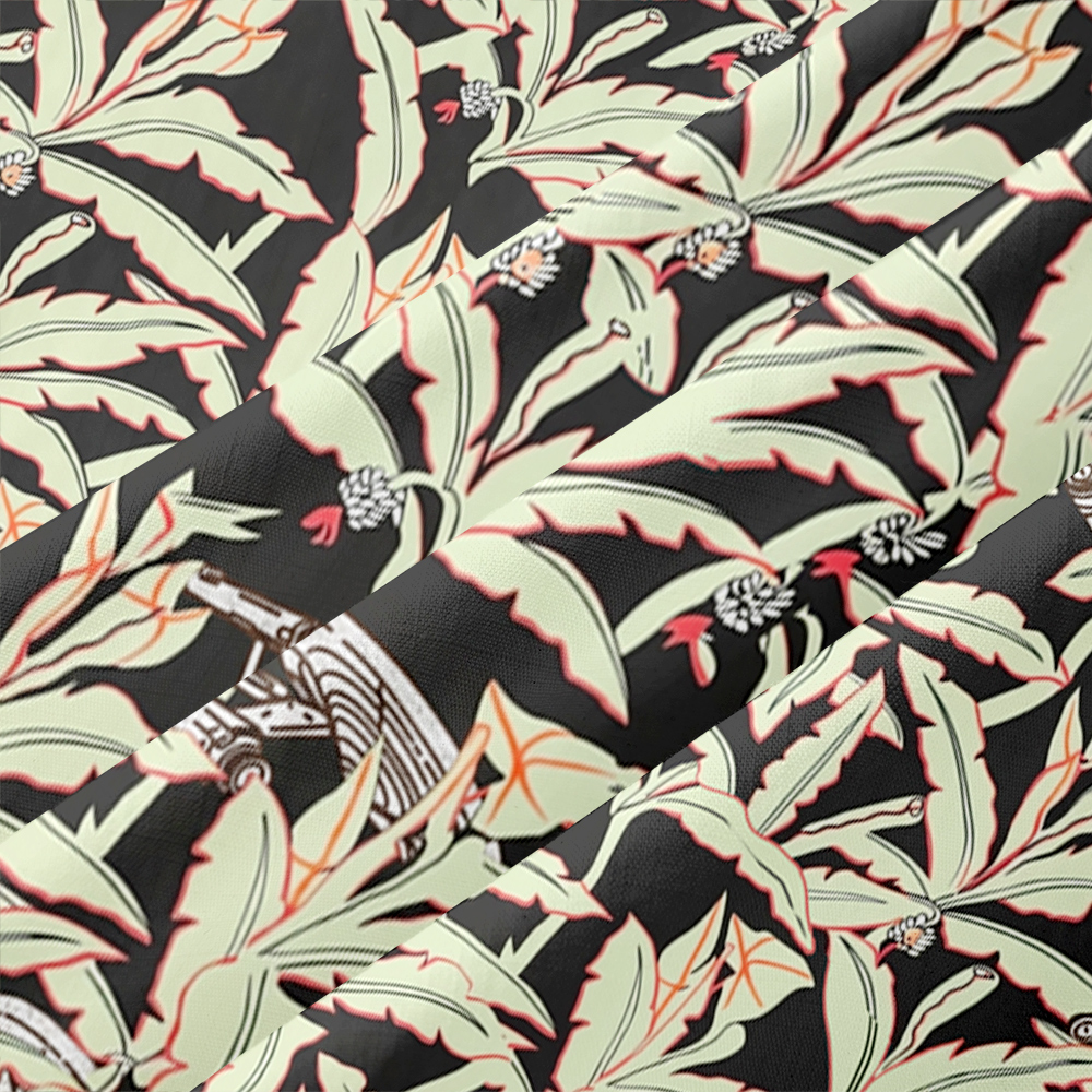 Tropical Voyager Button Up Pocket Shirt