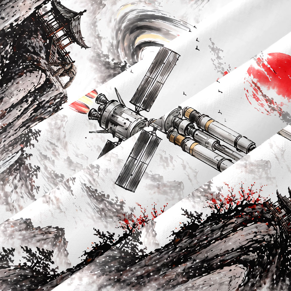 Ink Space Rescue Button Up Pocket Shirt