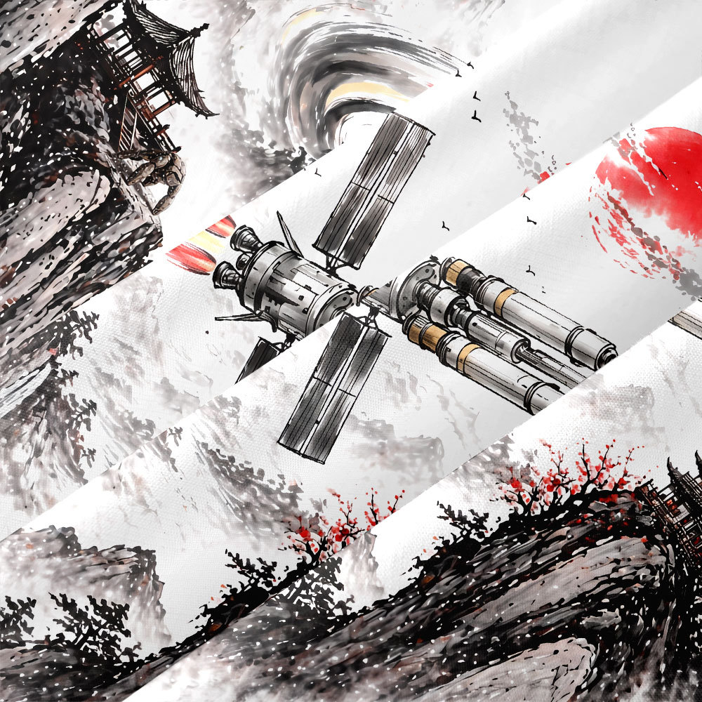 Ink Space Rescue Button Up Pocket Shirt