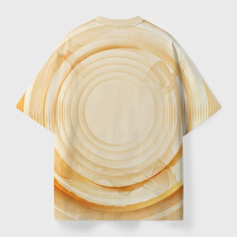 Soul Resonance Geek Eco Oversized Graphic Tees