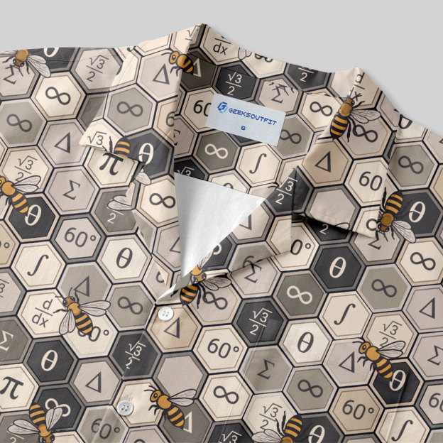 The Mathematical Honeycomb Button Up Pocket Shirt