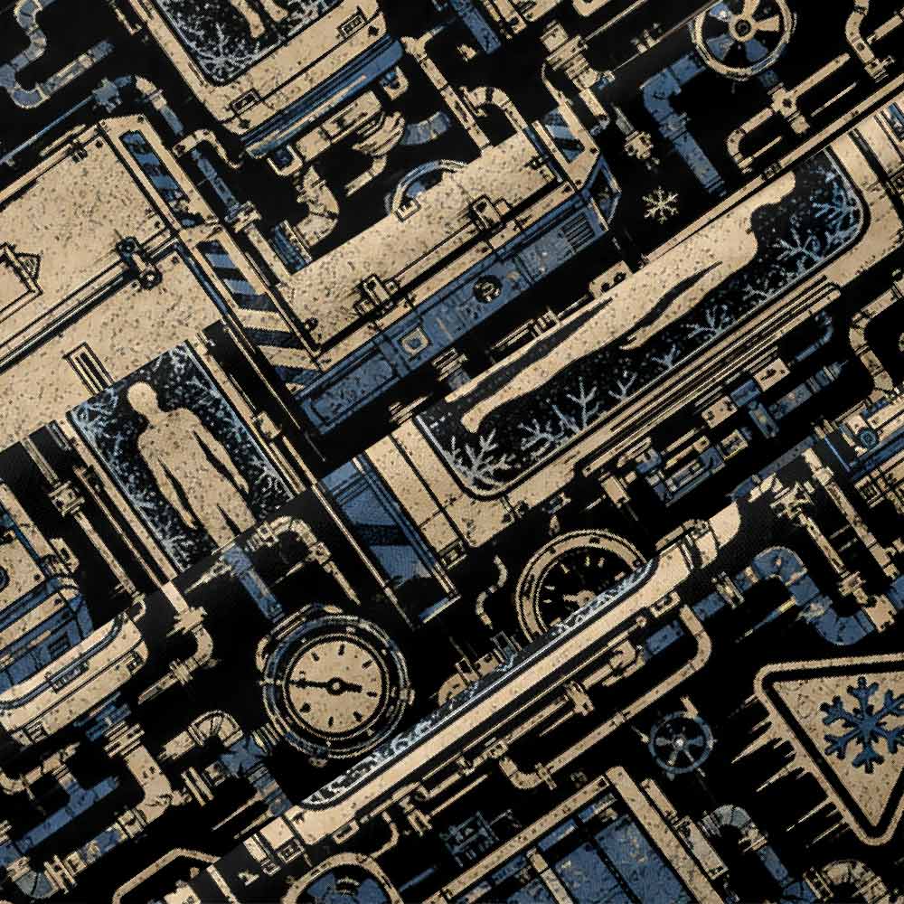 Cloud City Freezing Services Button Up Pocket Shirt