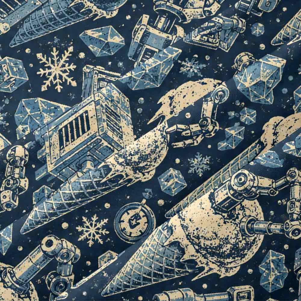 Frozen Treat Expedition Button Up Pocket Shirt