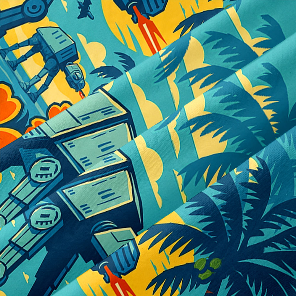 ATAT Hawaii Button Up Pocket Shirt