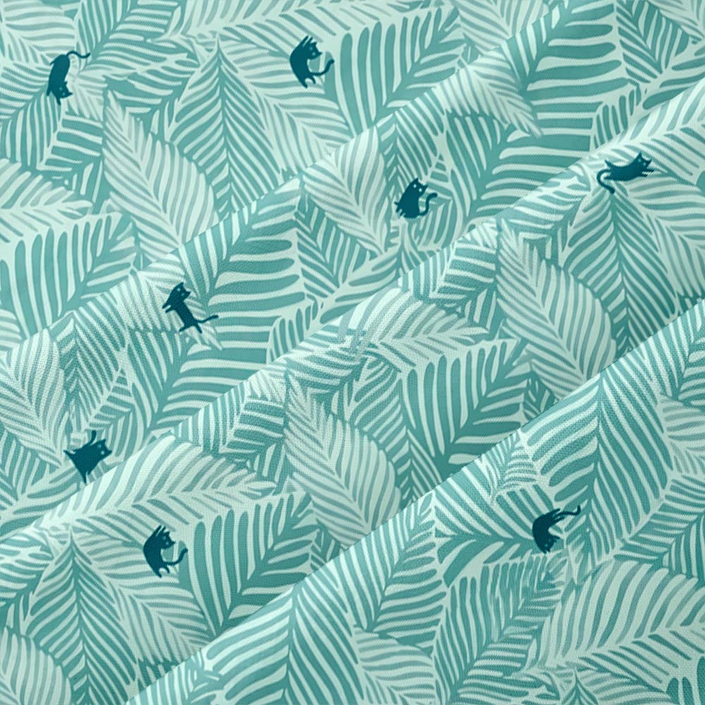 Jungle Cats Button Up Pocket Shirt