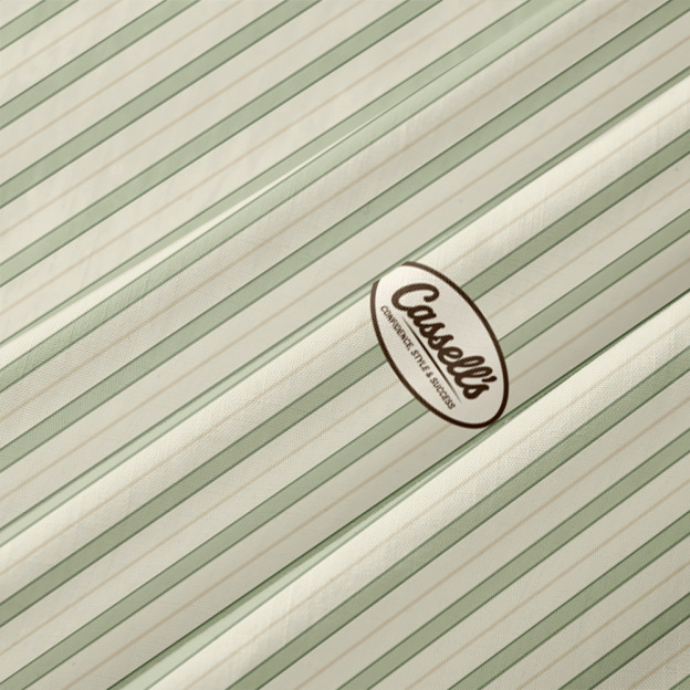Cassell’s Vintage Stripe Button Up Pocket Shirt