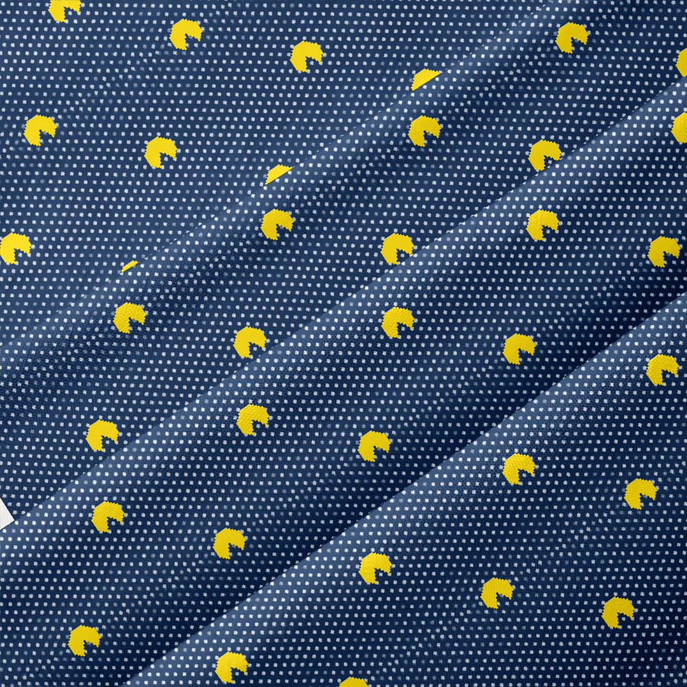 Retro Arcade Pixel Gamer Button Up Pocket Shirt