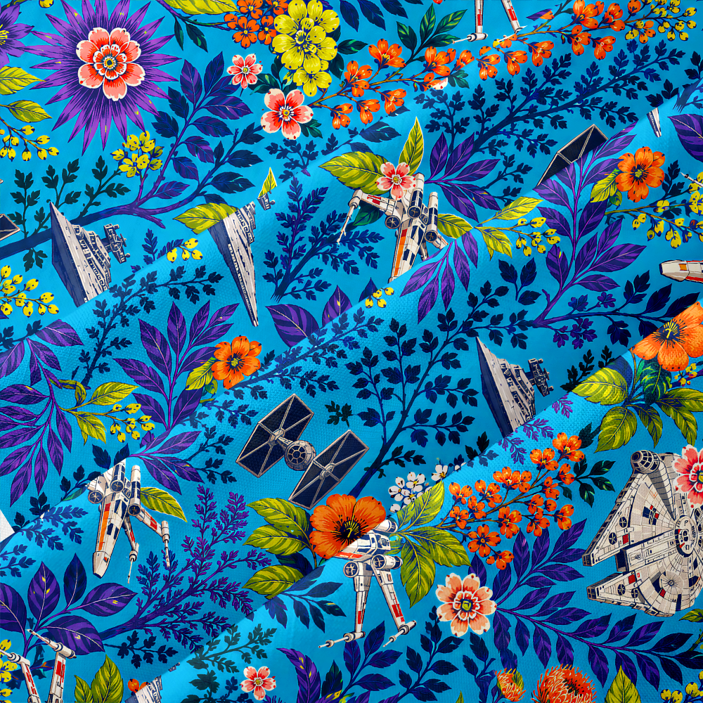 Floral Flightpath Button Up Pocket Shirt