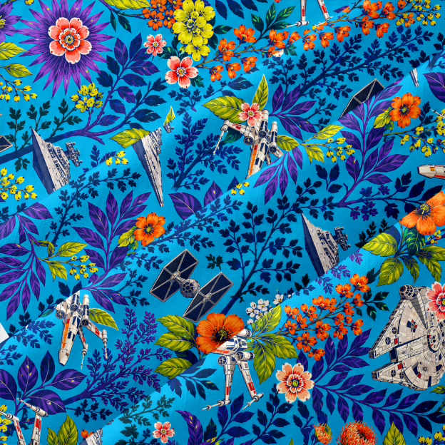 Floral Flightpath Button Up Pocket Shirt