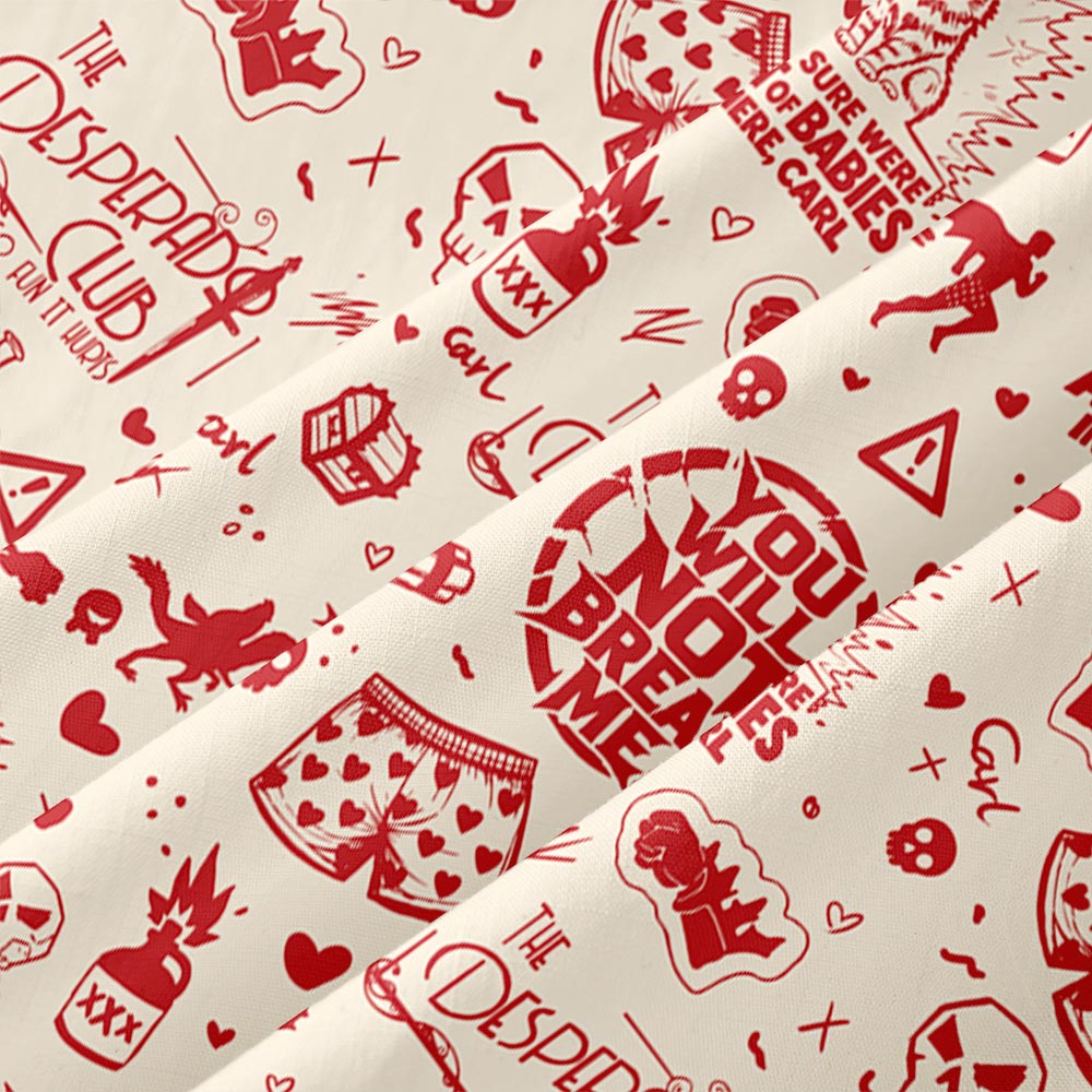 The Desperado Club Doodle Button Up Pocket Shirt