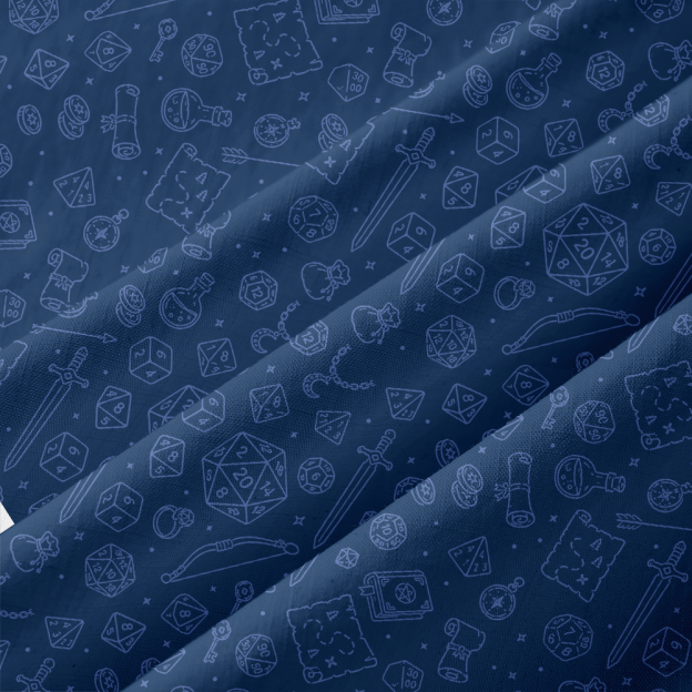 Midnight Quest Blueprint Button Up Pocket Shirt