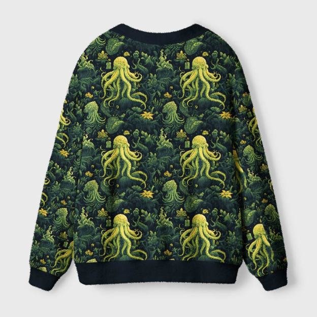 Cthulhu Geek Ugly Cardigan Sweaters
