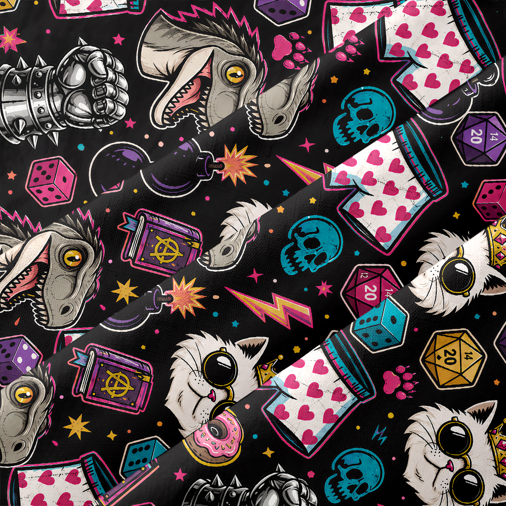 Dungeon Crawler Carl Button Up Pocket Shirt