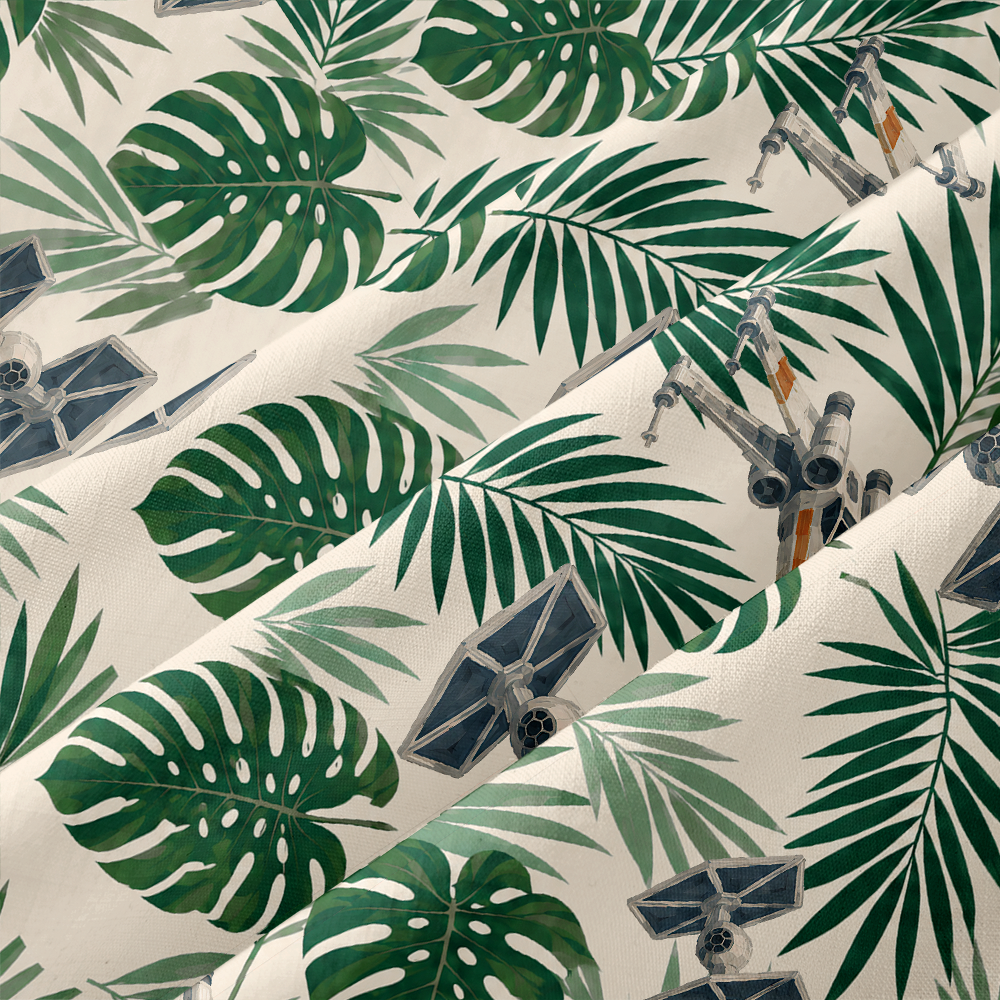 Tropical Starflight Button Up Pocket Shirt