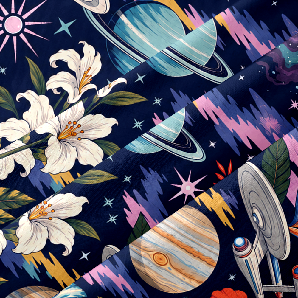 Celestial Botanica Button Up Pocket Shirt