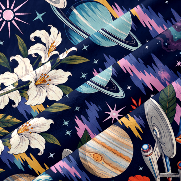 Celestial Botanica Button Up Pocket Shirt