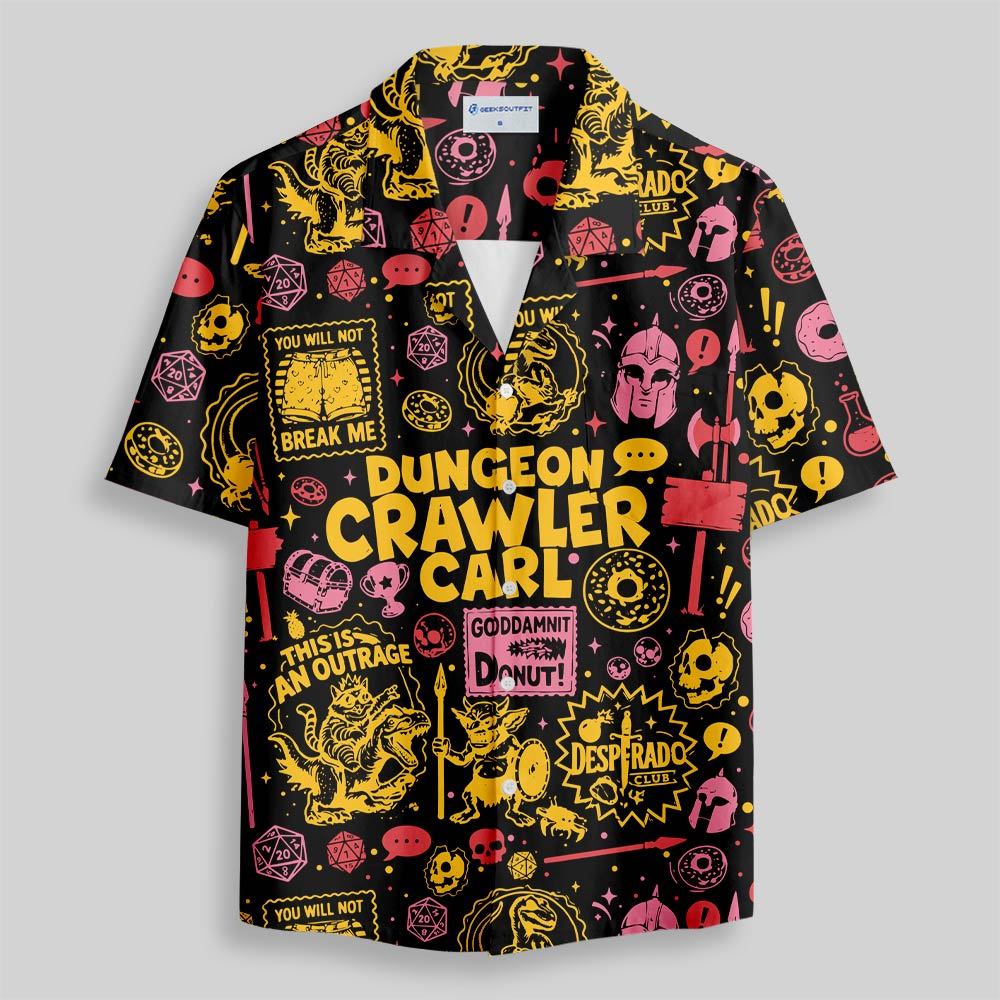 Geeksoutfit Off-World Relic Button Up Pocket Shirt for Sale