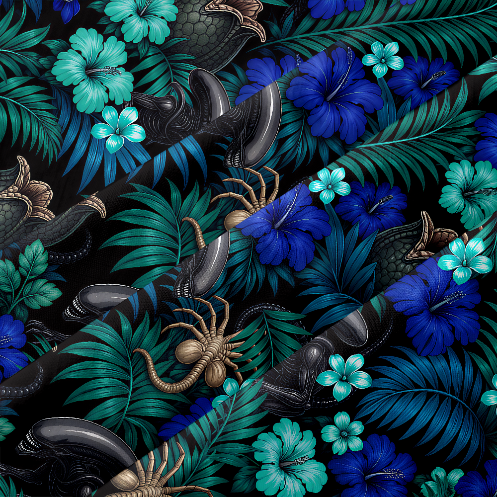Hostile Bloom Button Up Pocket Shirt