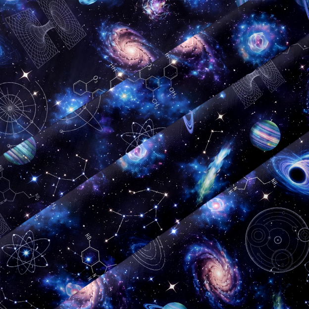 Atoms, Orbits & Oddities Science Button Up Pocket Shirt