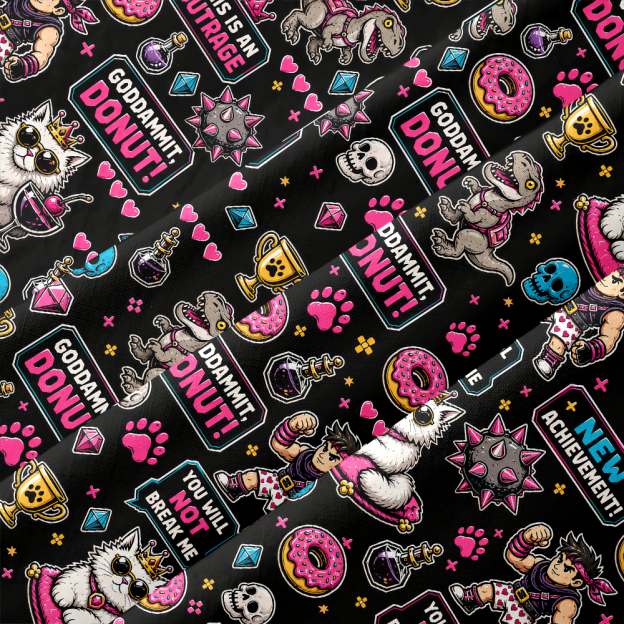 Loot, Paws & Poor Decisions Button Up Pocket Shirt