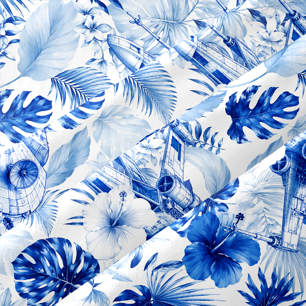 Tropical Squadron Button Up Pocket Shirt