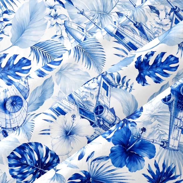 Tropical Squadron Button Up Pocket Shirt
