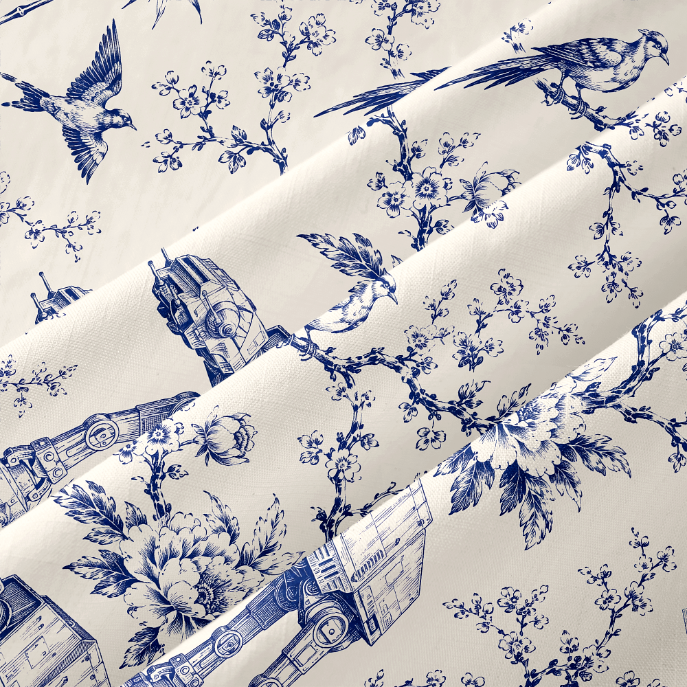Porcelain Patrol Button Up Pocket Shirt