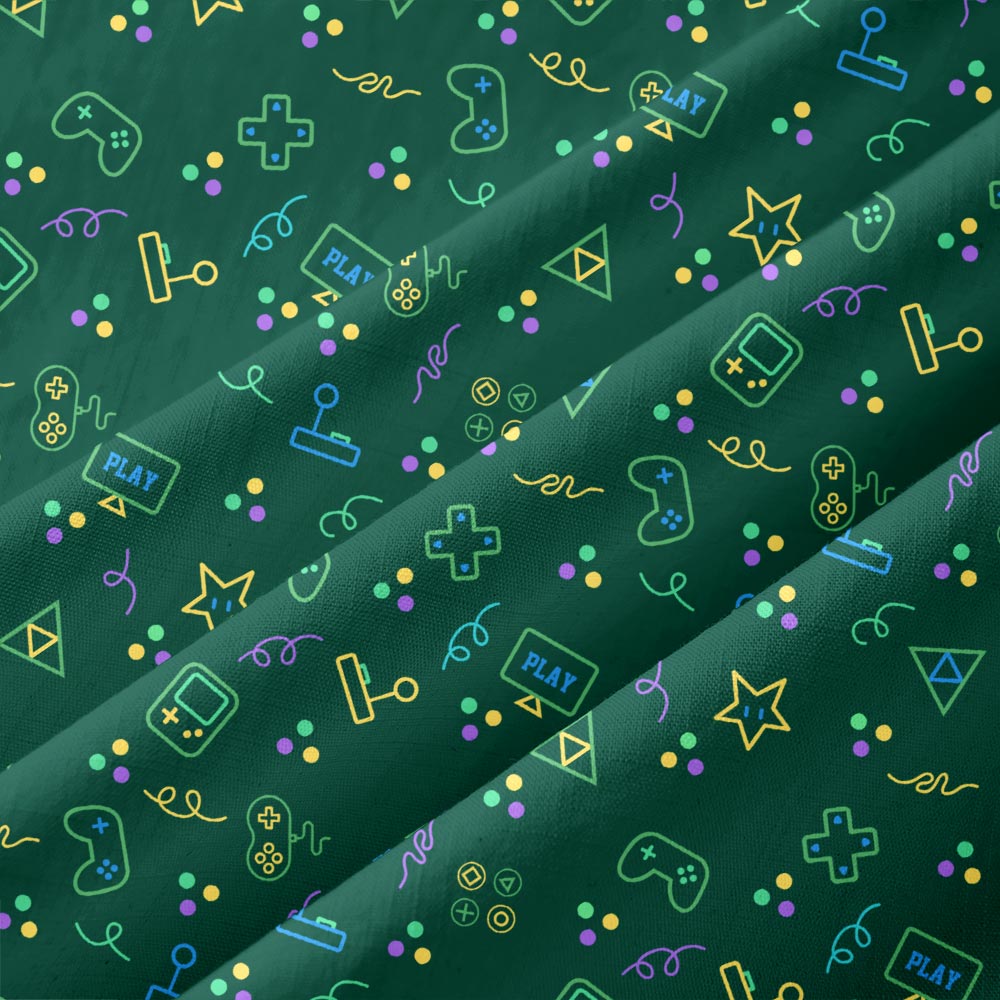 Game Icon Vintage Button Up Pocket Shirt