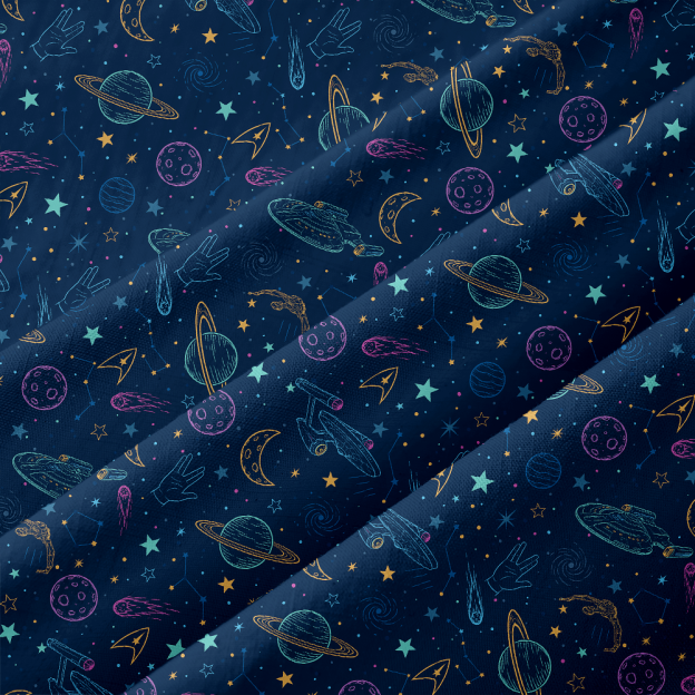 Cosmic Line Explorer Series Button Up Pocket Shirt