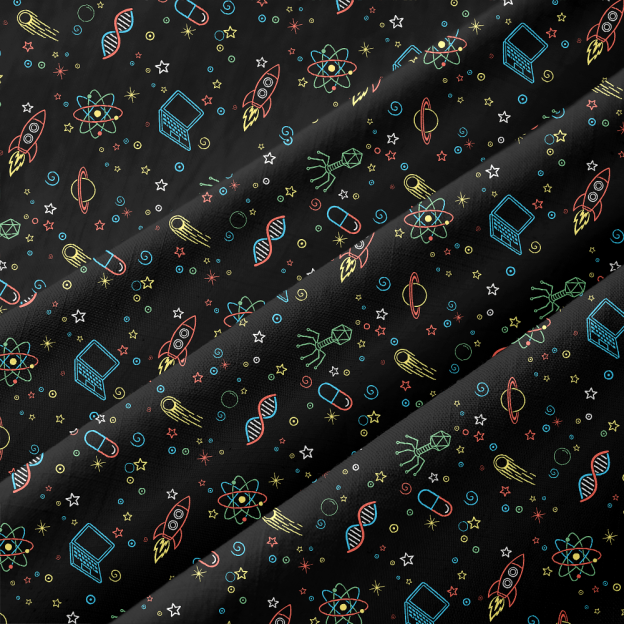 Neon STEM Explorer Series Button Up Pocket Shirt