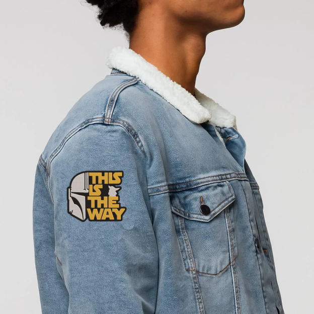 The Is The Way Funny Geek Embroidered Patch