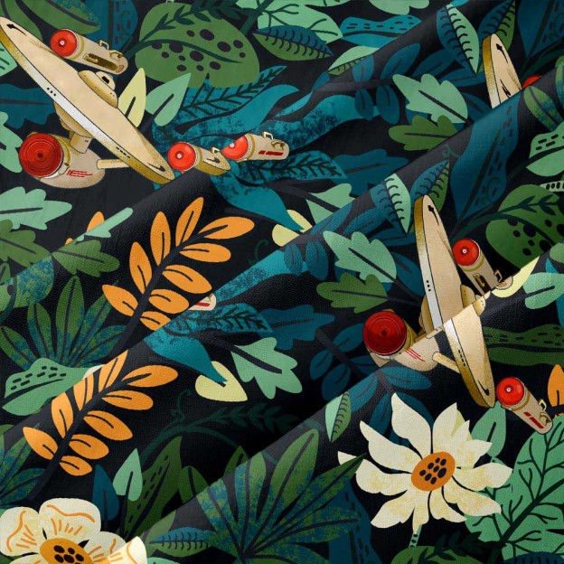 NCC-1701 Hawaii Button Up Pocket Shirt