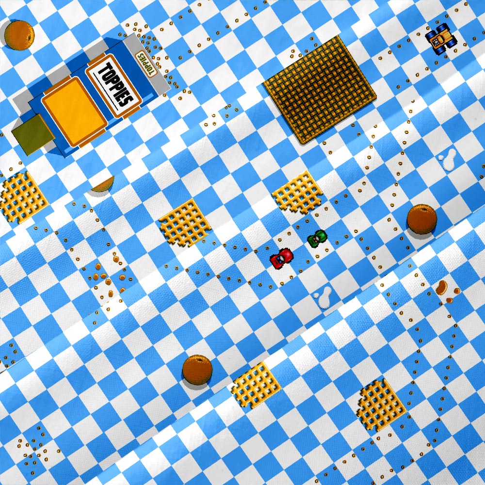 Micro Machines Button Up Pocket Shirt