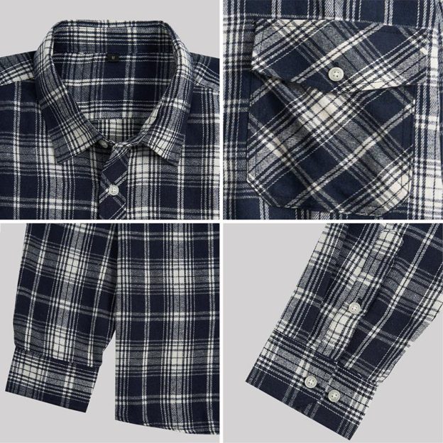 Atomic Humor Plaid Flannel Shirt