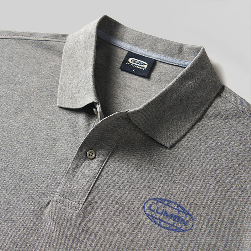 Lumon Geek Embroidered Polo Shirts