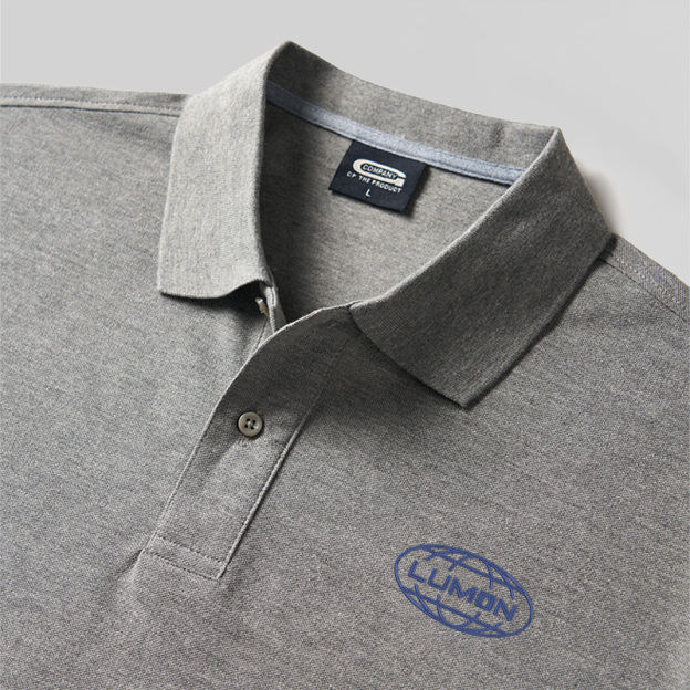 Lumon Geek Embroidered Polo Shirts